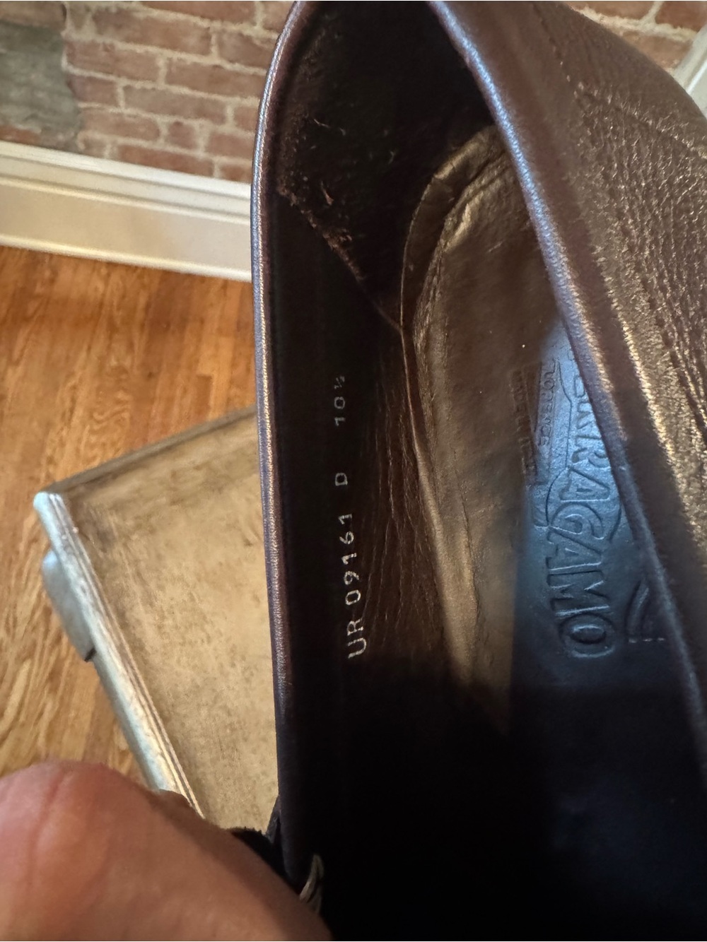 Salvatore Ferragamo Men's Dark Brown Leather Bit Loafers - Picture 4 of 11